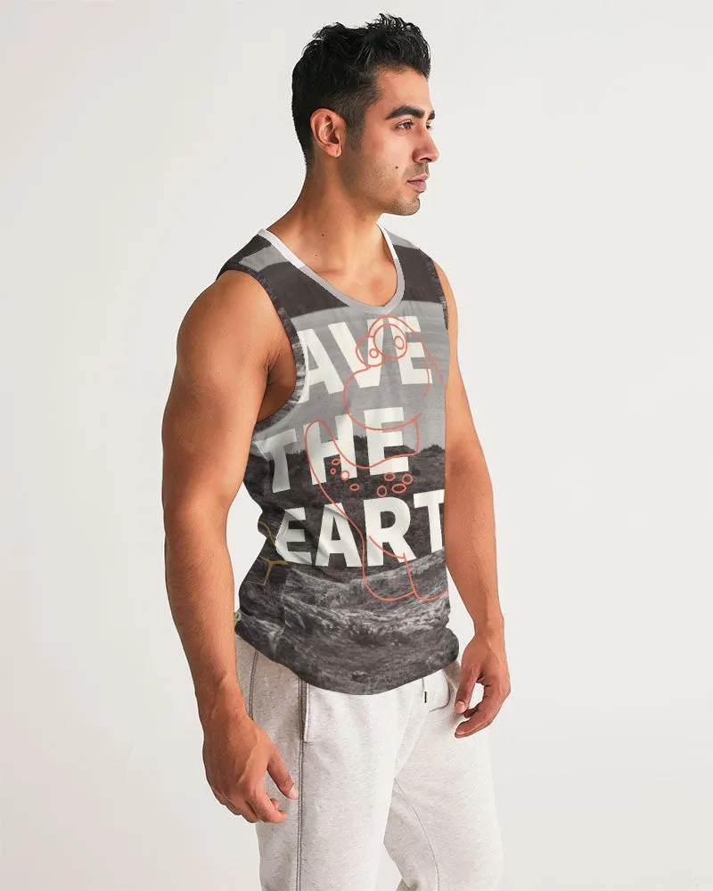 Save The World Men's Sports Tank