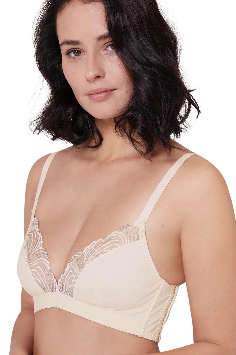 Simone Perele Nuance Wireless Bra, Pearl (12N250)