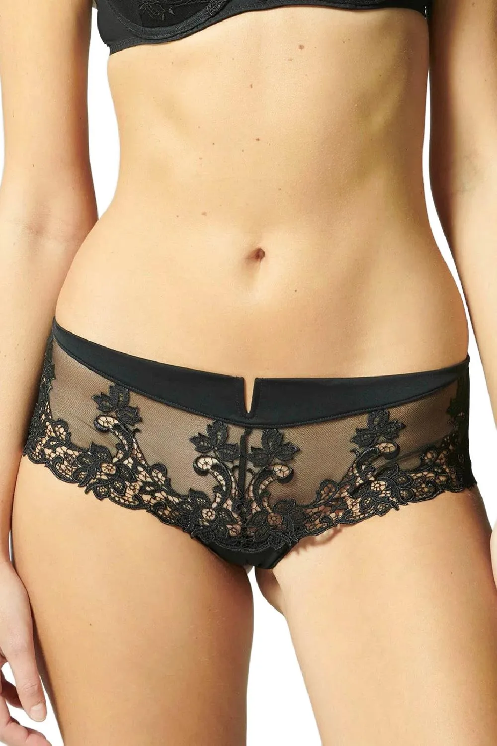 Simone Perele SAGA Boyshort, Black (15C630)