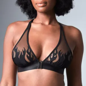 Smokin Mirrors Bralette | Black