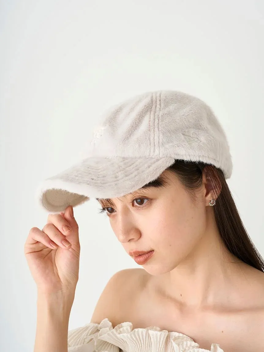 [SNIDEL | NEW ERA]  Soft Furry Baseball Cap