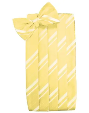 Sunbeam Kids Striped Satin Cummerbund