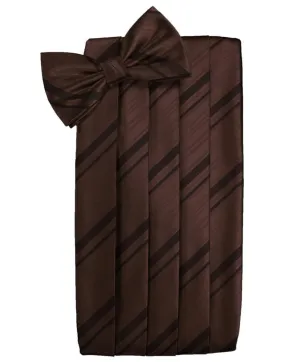 Truffle Kids Striped Satin Cummerbund